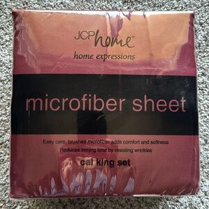 Brand new California King Microfiber Sheet Set